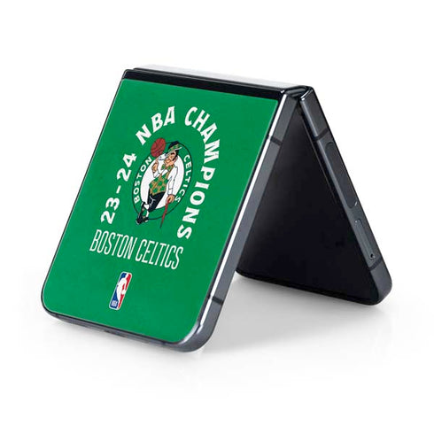 2024 NBA Champions Boston Celtics Galaxy Z Flip5 5G Skin
